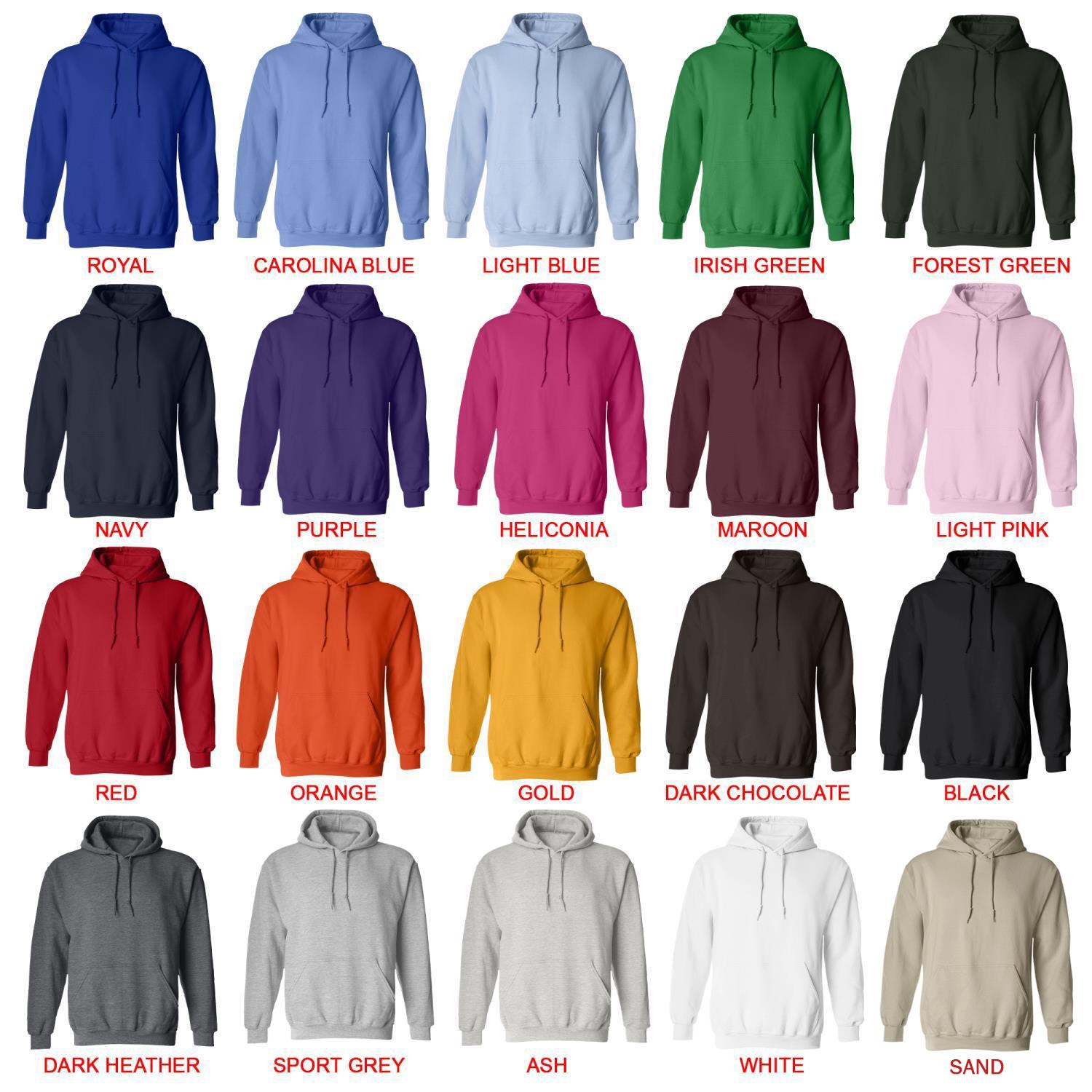 hoodie color chart - Nichijou Merch