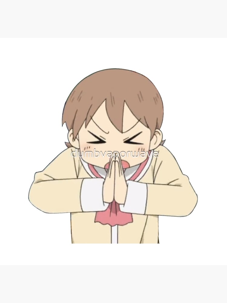Funny Nichijou Yuuko Aioi Throw Pillow - Image 2