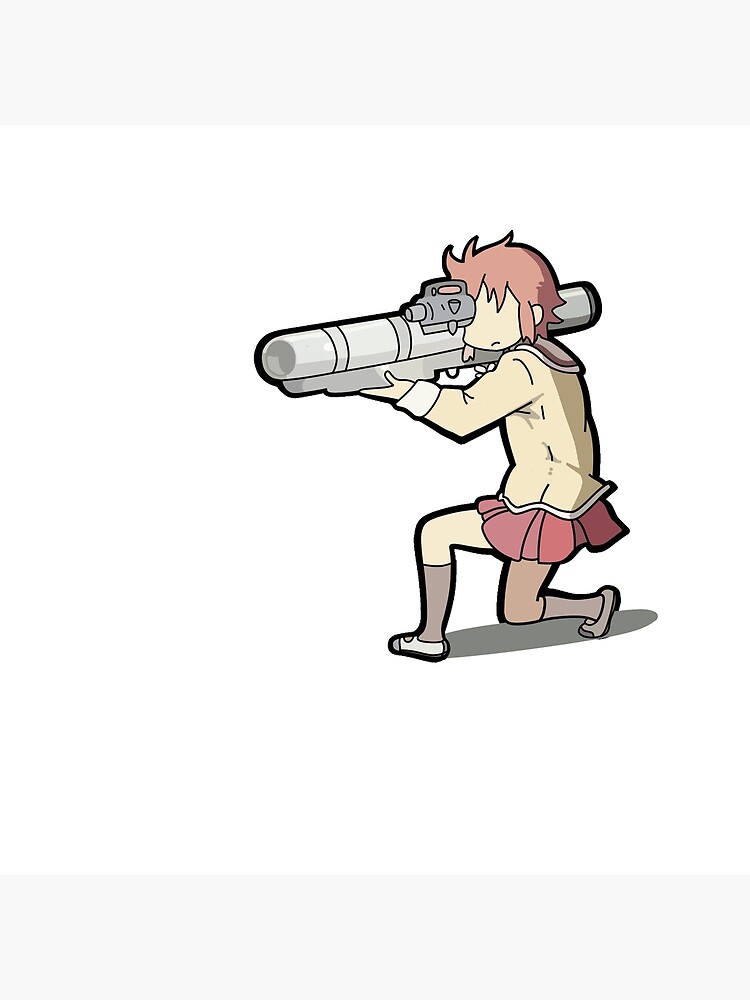 Nichijou Misato Missile Throw Pillow - Image 2