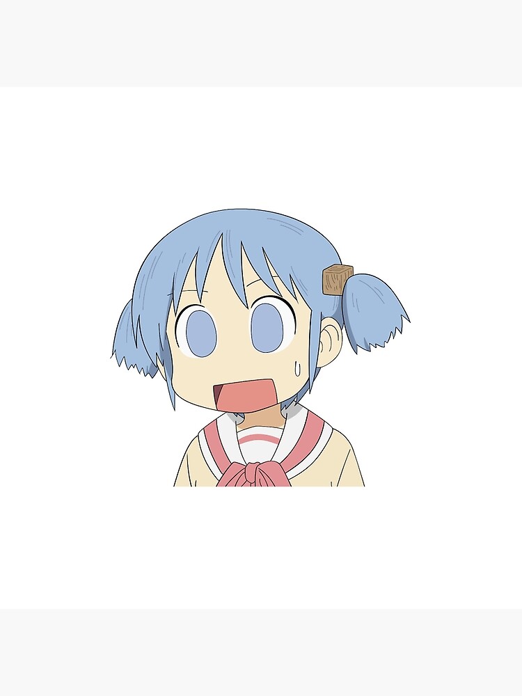 Cute Nichijou Mio Naganohara Throw Pillow - Image 2