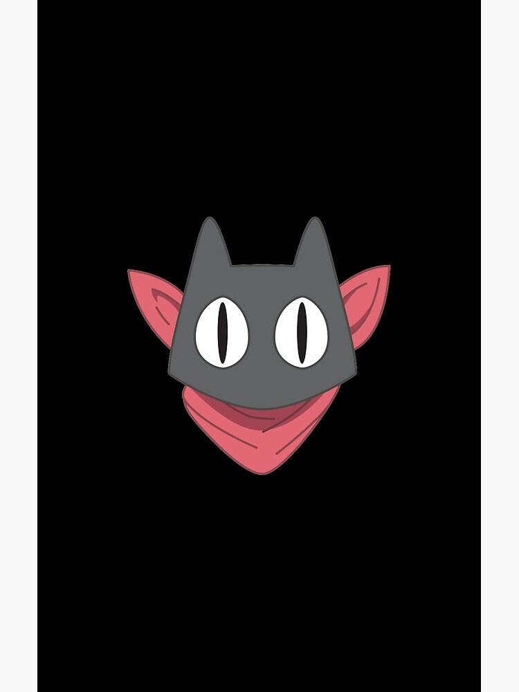 Nichijou Sakamoto Cat Head Shower Curtain - Image 2