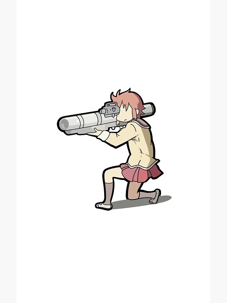 Nichijou Misato Missile Shower Curtain - Image 2