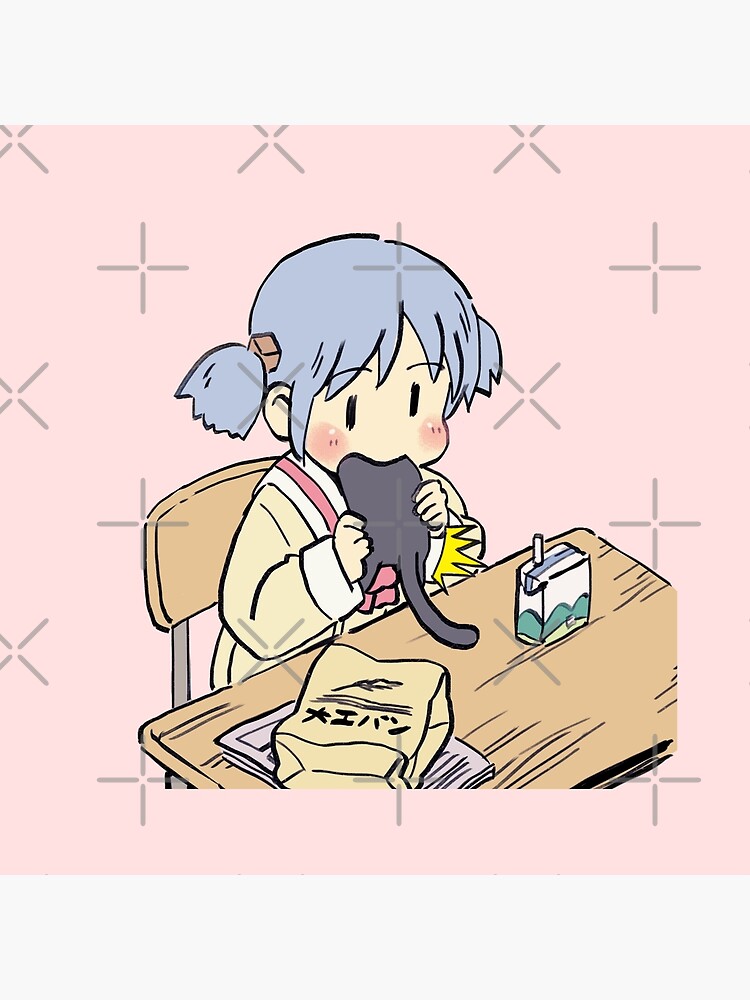 Mio Eating Sakamoto For Lunch Tapestry - Image 2