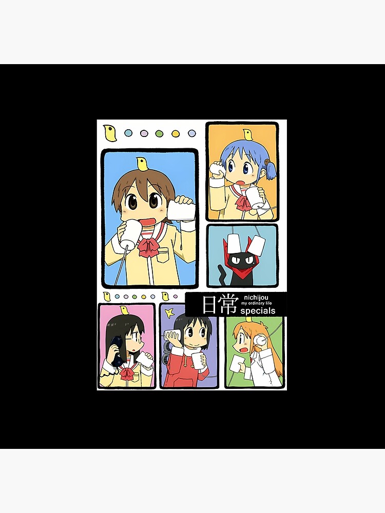 Nichijou Comedy-filled Anime Tapestry - Image 2