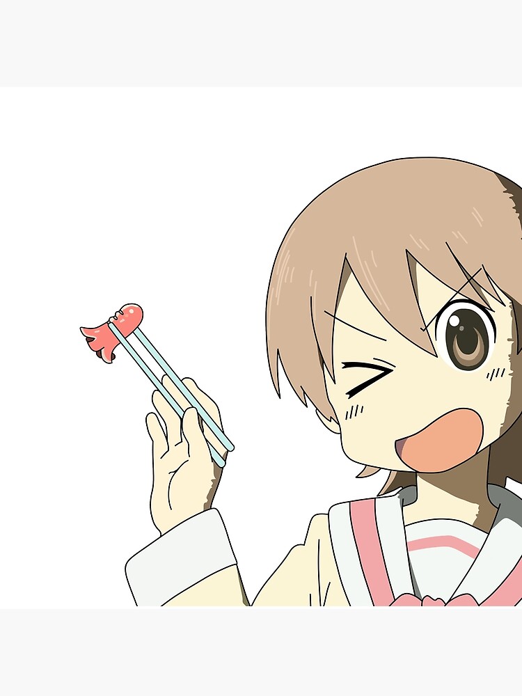 Nichijou Yuuko Caught The Sausage Tapestry - Image 2