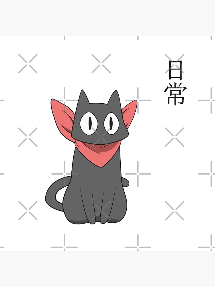 Nichijou Sakomoto Cat Tapestry - Image 2