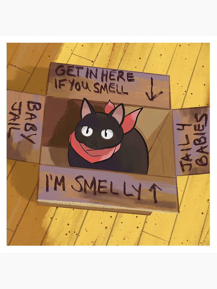 Stinky Cat Baby Nichijou Tapestry - Image 2