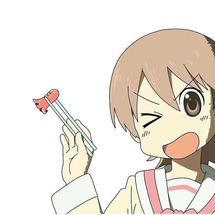 Nichijou Yuuko Caught The Sausage Tote Bag - Image 2