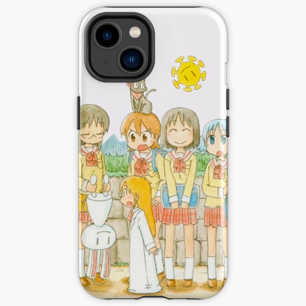 Nichijou Vintage Art Iphone Case