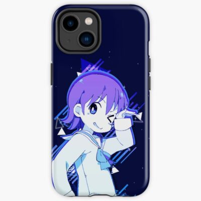 Neon Yuko Aioi Nichijou Iphone Case