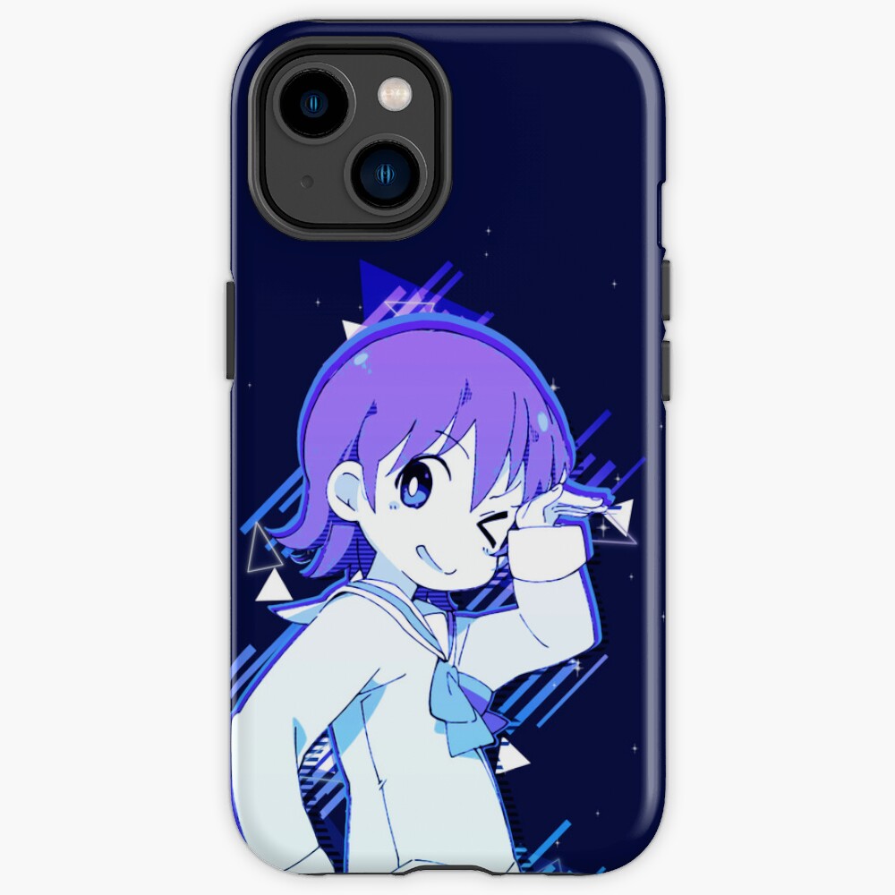 Neon Yuko Aioi Nichijou Iphone Case