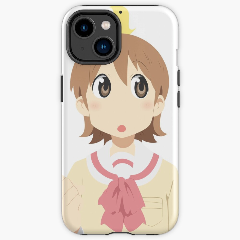 Nichijou S Yuuko With Bird Iphone Case