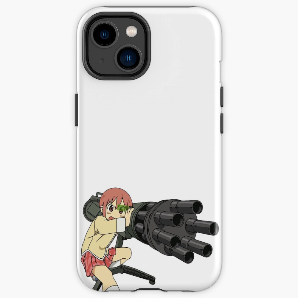 Nichijou Misato Minigun Iphone Case