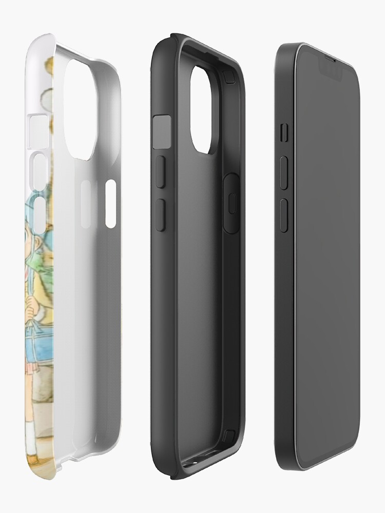 Nichijou Vintage Art Iphone Case - Image 2