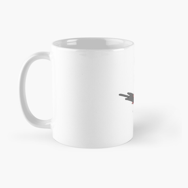 Hakase Dragging Sakamoto Mug - Image 2