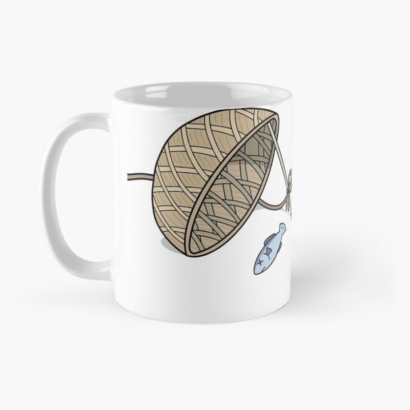Nichijou Sakamoto Fish Trap Mug - Image 2