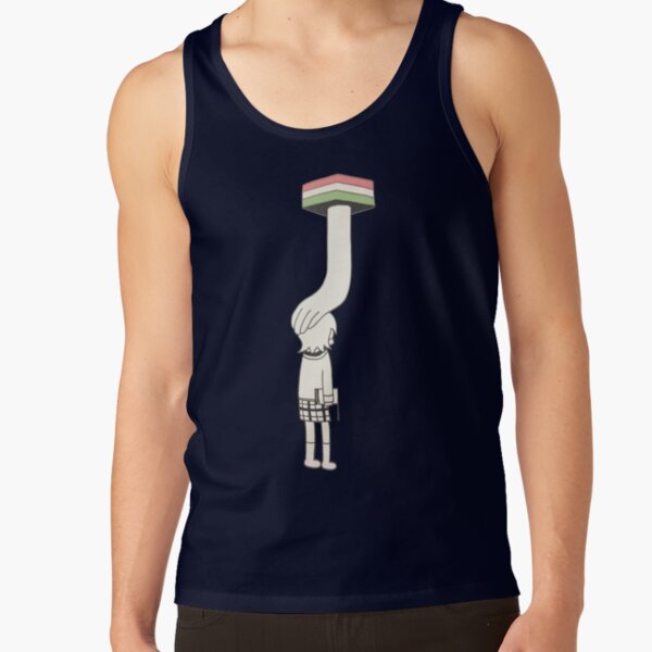 Helvetica Neue Nichijou Tank Top - Image 5