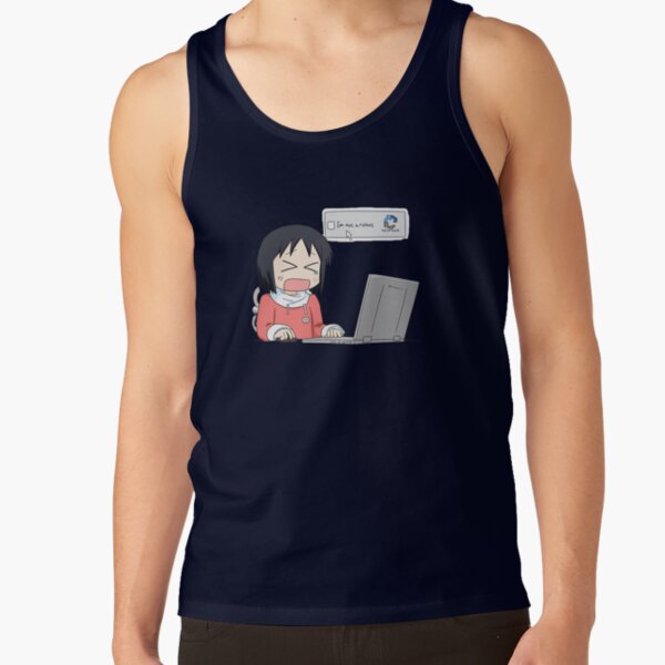 Nichijou Nano Shinonome Crying Tank Top - Image 5