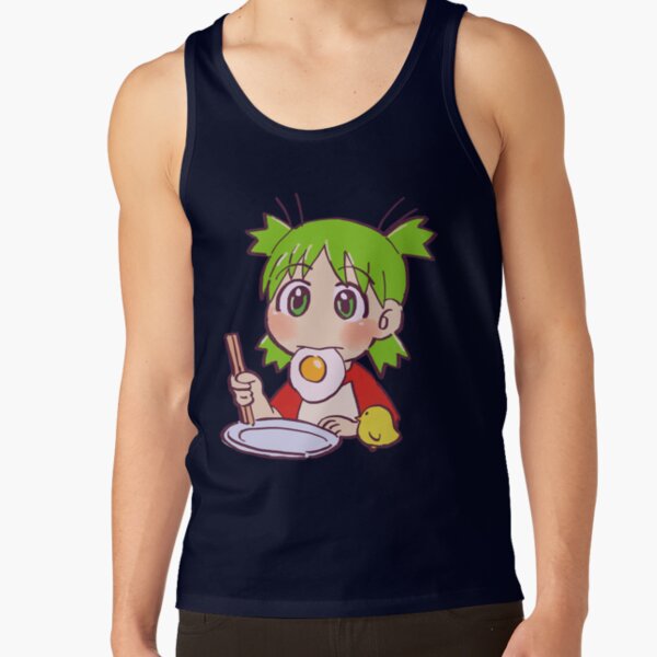 I Draw Yotsuba Eating Fried Egg Yotsubato Tank Top - Image 5