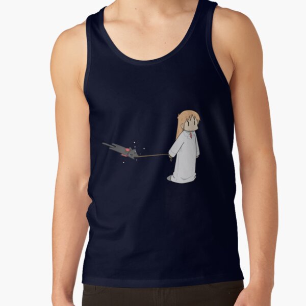 Nichijou Hakase Shinonome Walking Sakamoto Tank Top - Image 5