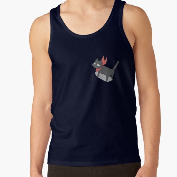 Comical Nichijou Sakomoto Tank Top - Image 5