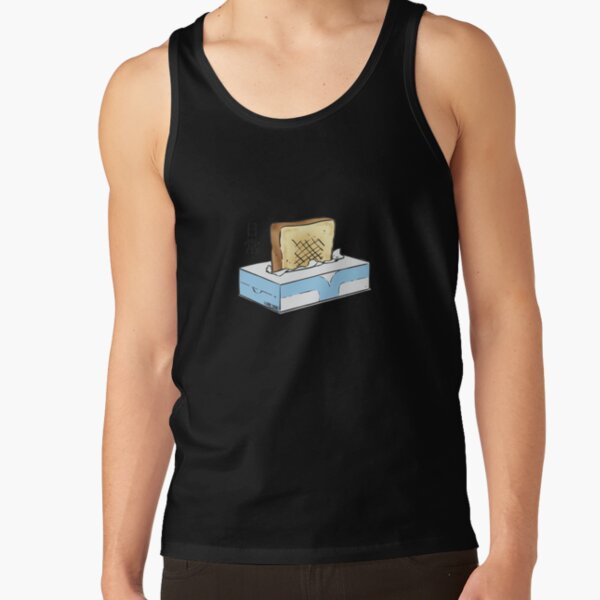 Nichijou Tissue Box Toaster Tank Top - Image 3