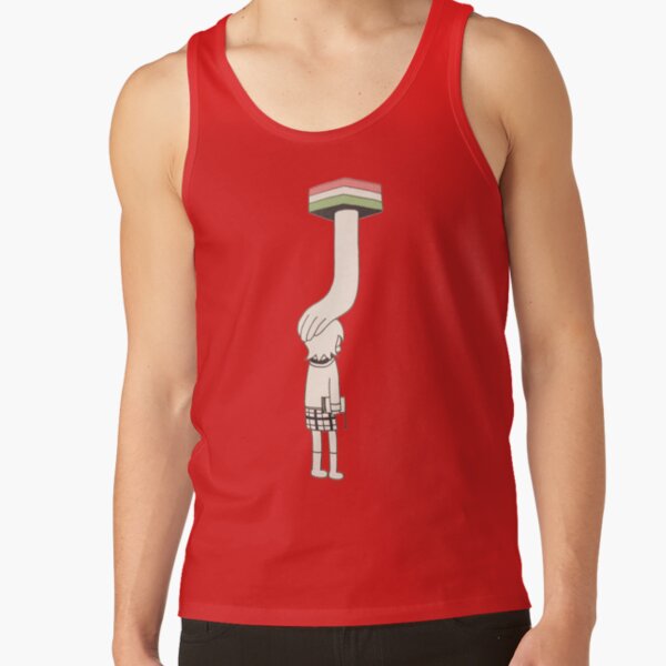 Helvetica Neue Nichijou Tank Top - Image 4