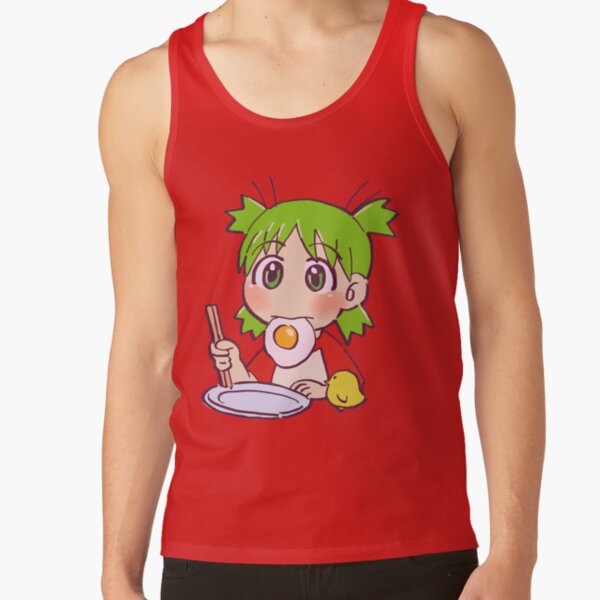 I Draw Yotsuba Eating Fried Egg Yotsubato Tank Top - Image 4