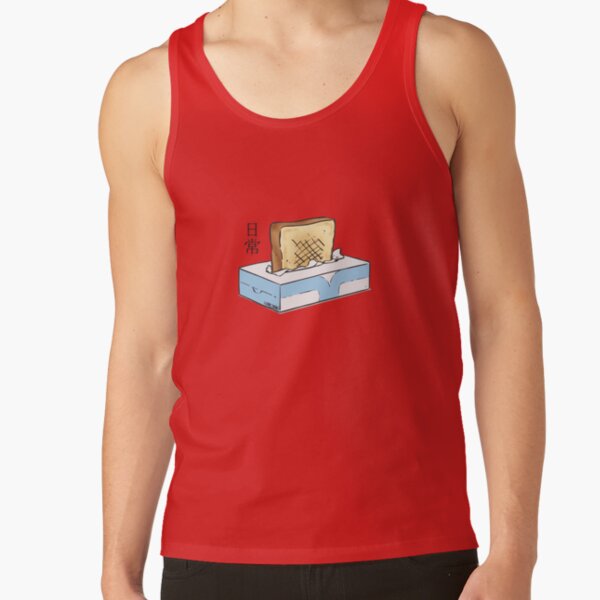 Nichijou Tissue Box Toaster Tank Top - Image 5