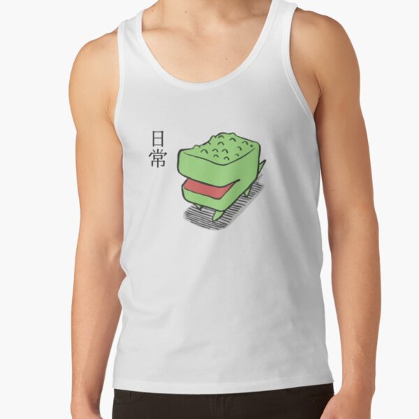 Nichijou Crocodile Tank Top - Image 2