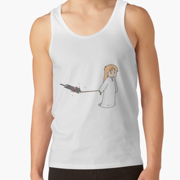 Nichijou Hakase Shinonome Walking Sakamoto Tank Top - Image 2