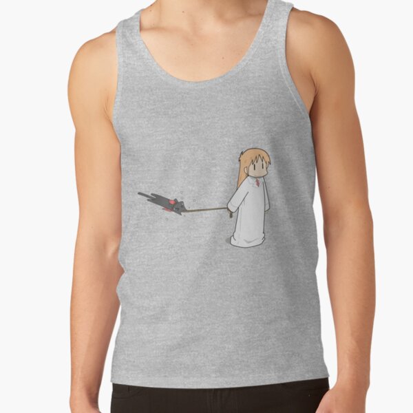 Nichijou Hakase Shinonome Walking Sakamoto Tank Top - Image 4