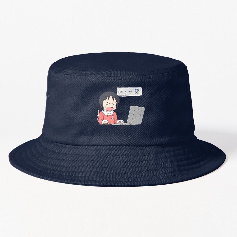Nichijou Nano Shinonome Crying Bucket Hat