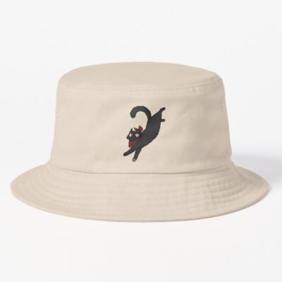 Playful Sakamoto From Nichijou Bucket Hat