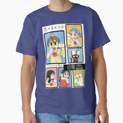 Nichijou Main Characters T-shirt