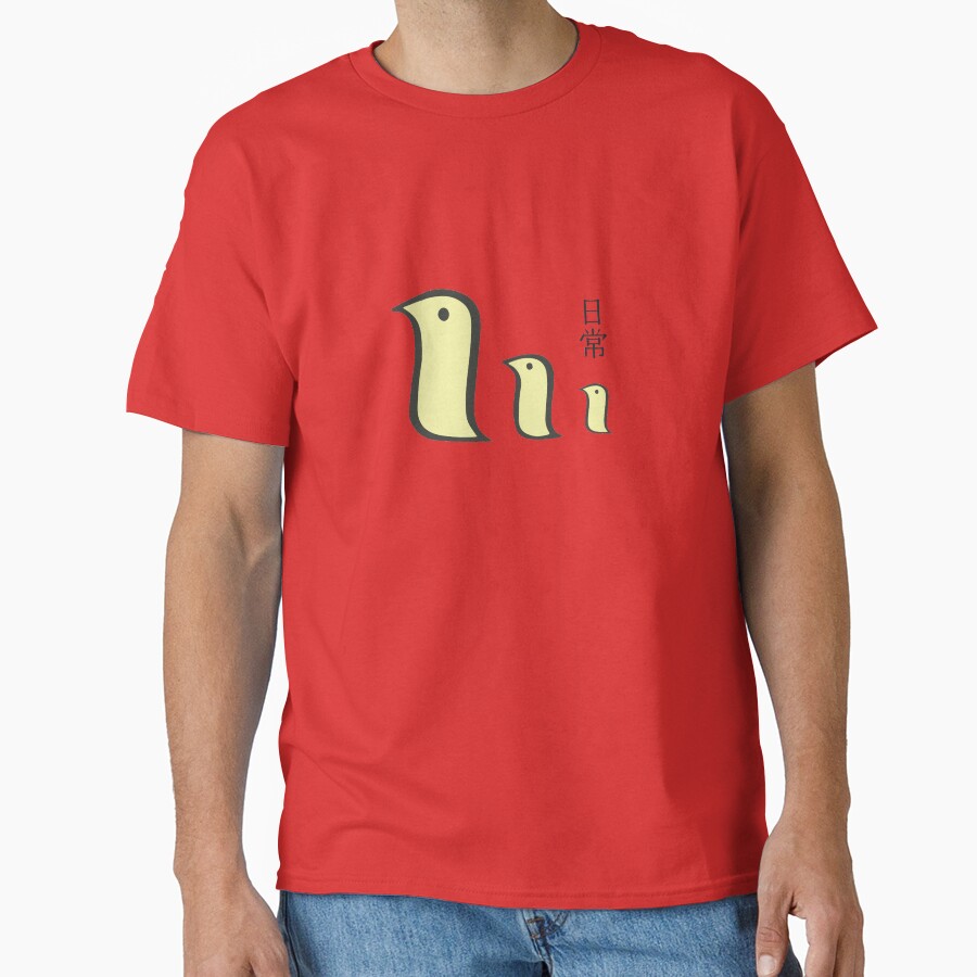 Nichijou Three Little Birds T-shirt - Image 5