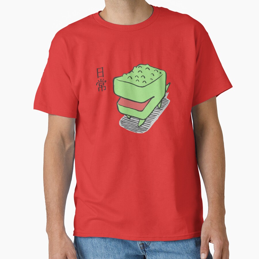 Nichijou Crocodile T-shirt - Image 6