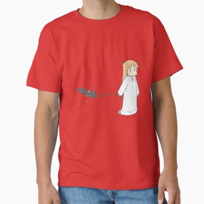 Nichijou Hakase Shinonome Walking Sakamoto T-shirt