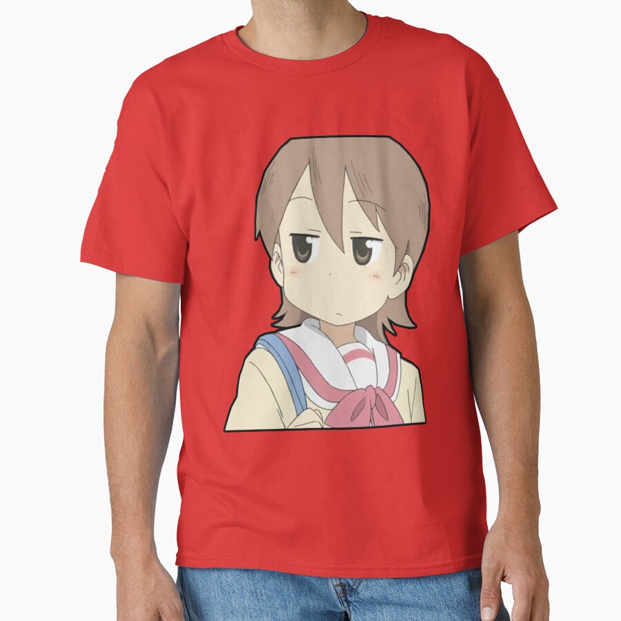 Cute Yuuko Aioi Nichijou T-shirt - Image 5