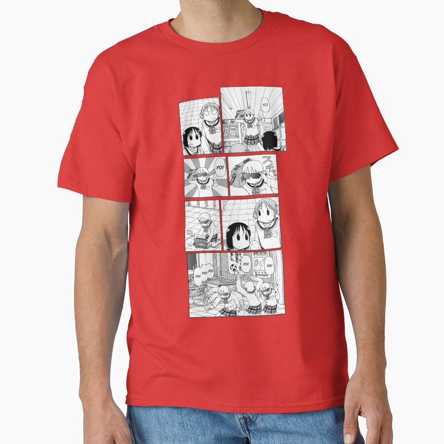 Nichijou Yuuko Yo Yo Yo T-shirt - Image 5