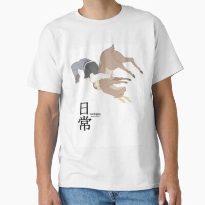 Nichijou Deer German Supplex T-shirt
