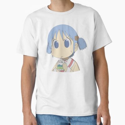 Nichijou Mio Naganohara Drink Milk T-shirt