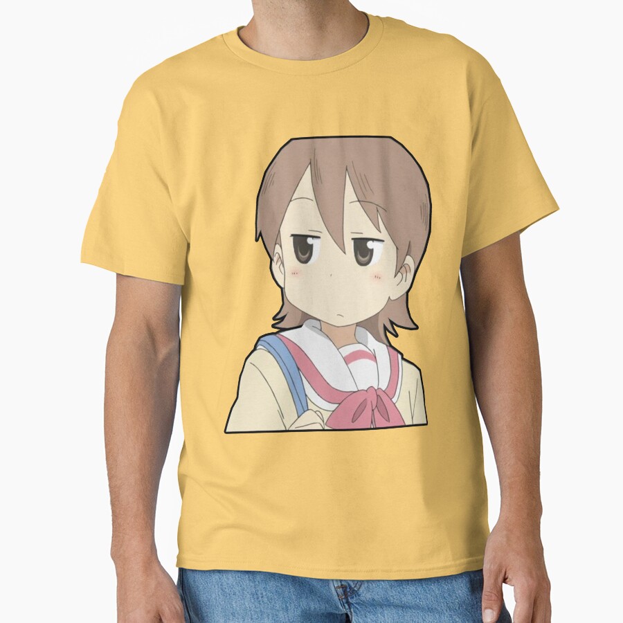 Cute Yuuko Aioi Nichijou T-shirt - Image 6