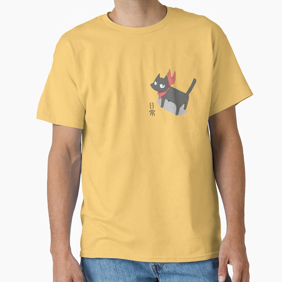 Comical Nichijou Sakomoto T-shirt - Image 6