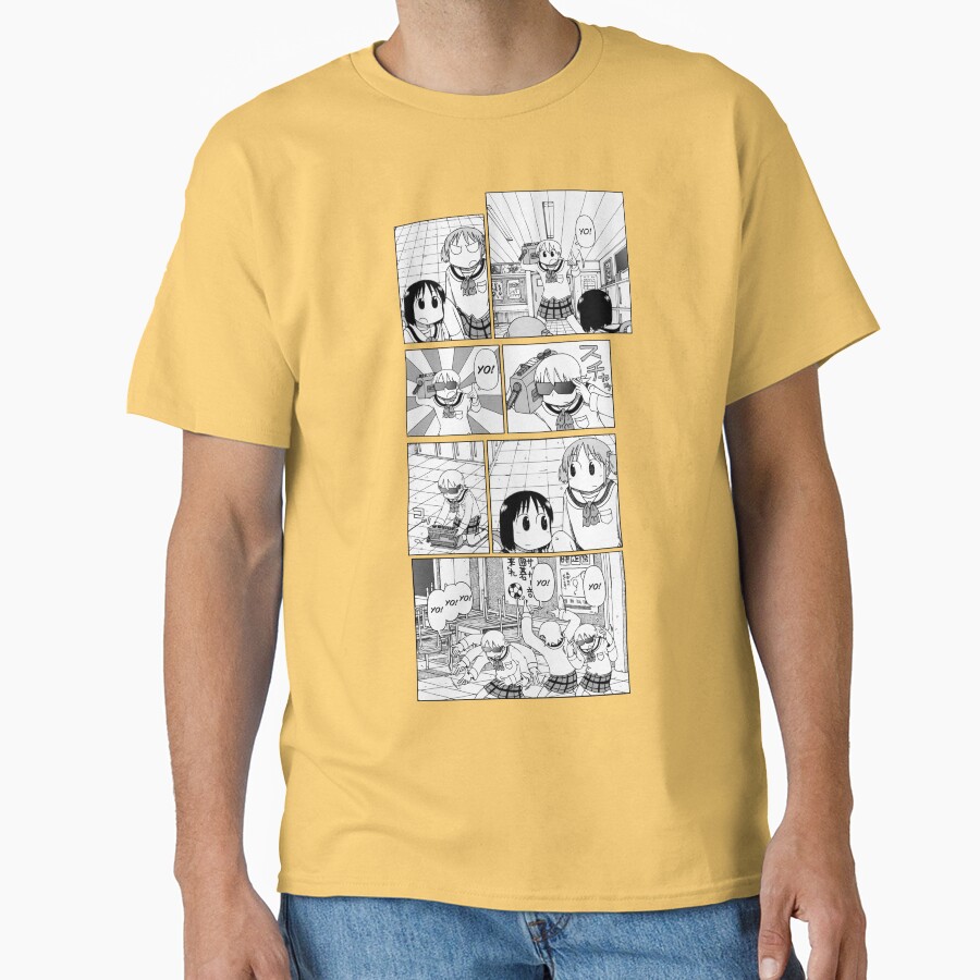 Nichijou Yuuko Yo Yo Yo T-shirt - Image 6