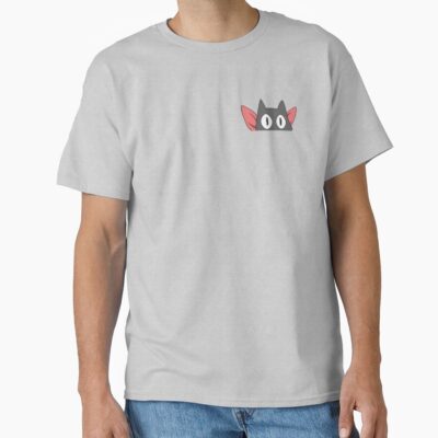 Nichijou Sakamoto Cat Peeker T-shirt