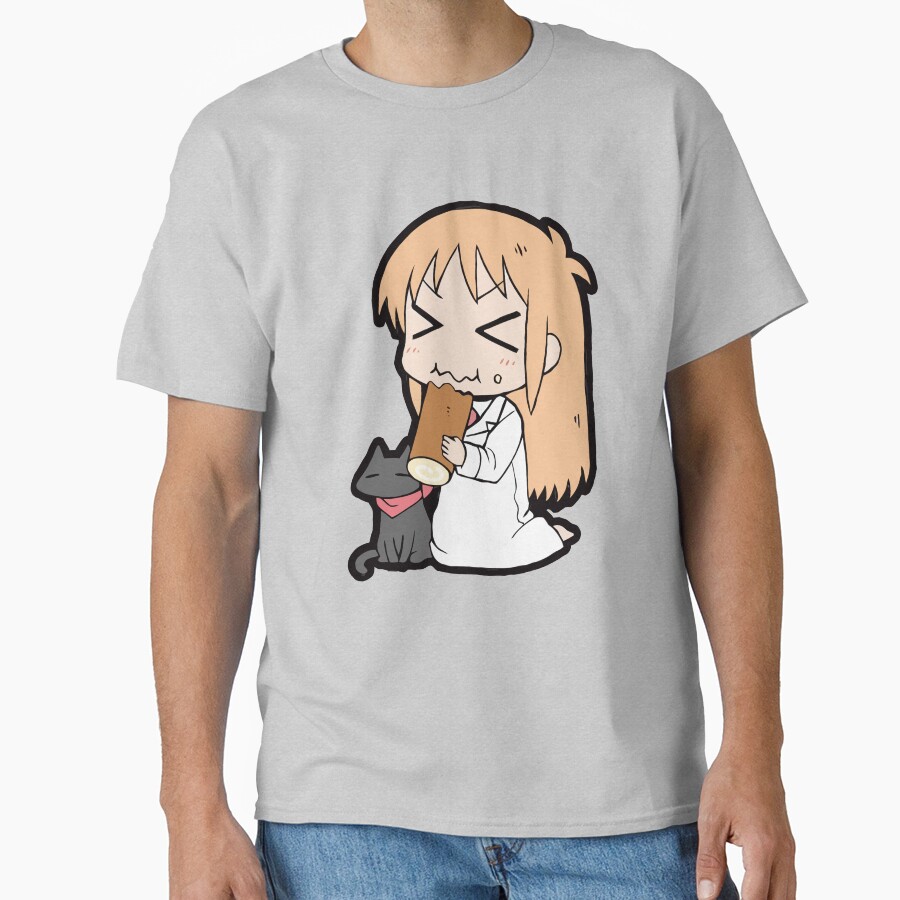 Hakase And Sakamoto Chibi T-shirt - Image 4