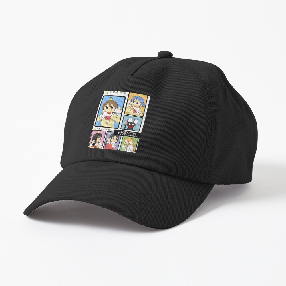 Nichijou Main Characters Hat
