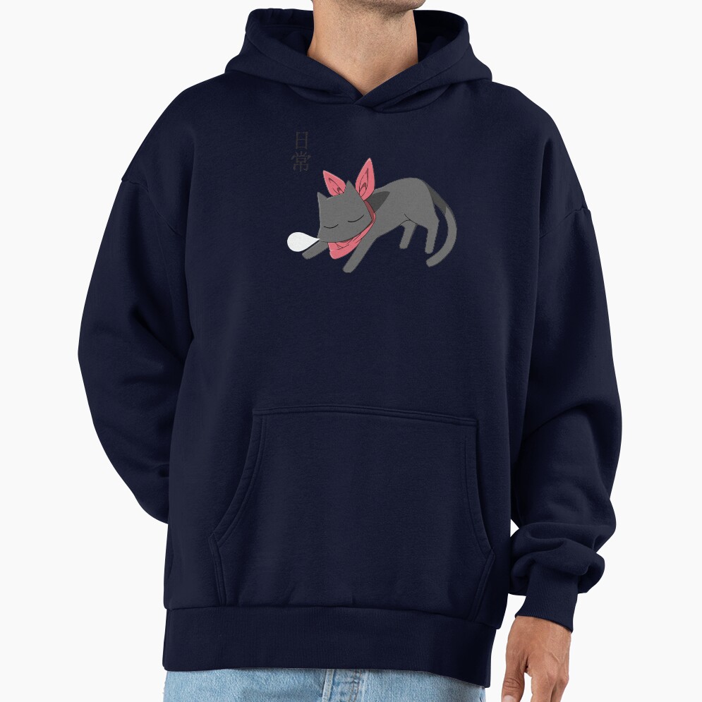 Nichijou Sleeping Sakomoto Hoodie - Image 5