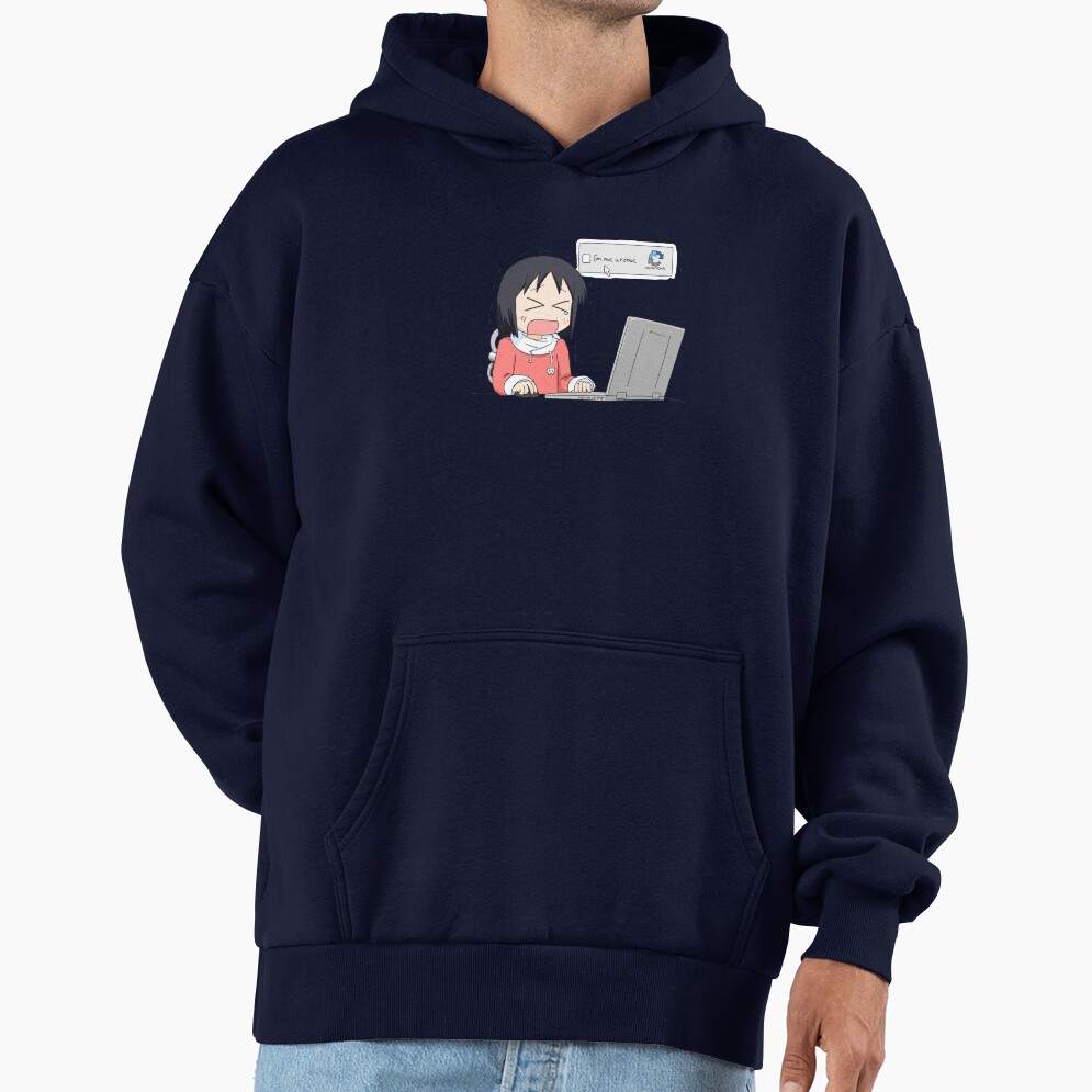 Nichijou Nano Shinonome Crying Hoodie - Image 5